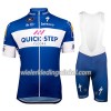 Set Fietsshirt + Korte Koersbroek 2018 Quick Step Floors N001